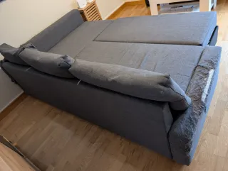 Sofá Cama Chaiselong Gris IKEA