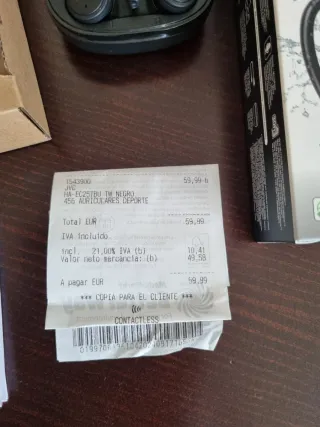 Auriculares Inalámbricos JVC Fitness HA-EC25T