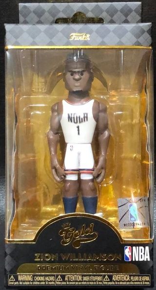 Funko Gold Edition Zion Williamson NBA