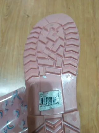 Botas de lluvia unicornio niña talla 35