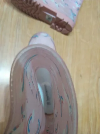 Botas de lluvia unicornio niña talla 35