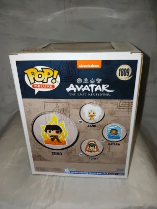 Funko Pop Zuko 1809 Deluxe Avatar