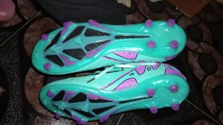 Zapatillas Fútbol Nike Air Teaz Teal/Morado