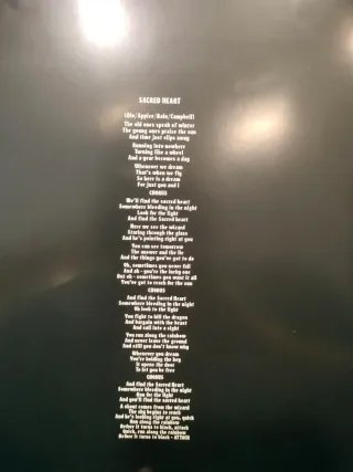 DIO Sacred Heart Vinilo