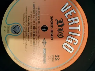 DIO Sacred Heart Vinilo