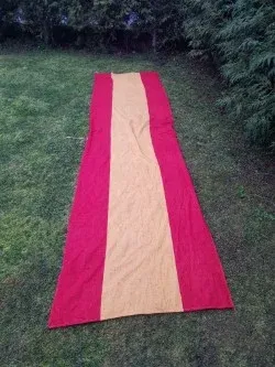 Bandera balcón antigua posguerra