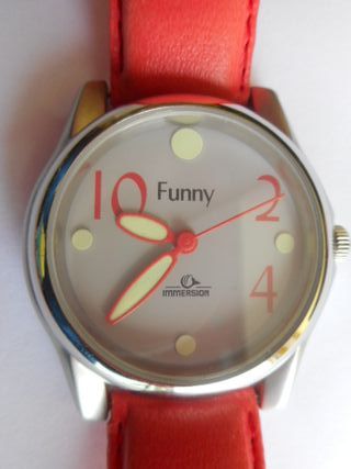 Set 3 Orologi Immersion Quarzo Marrone Arancio