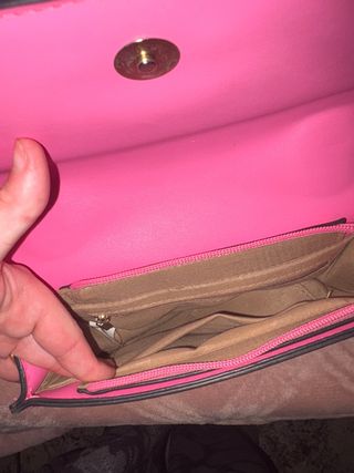 Bolso Tous y bolso rosa