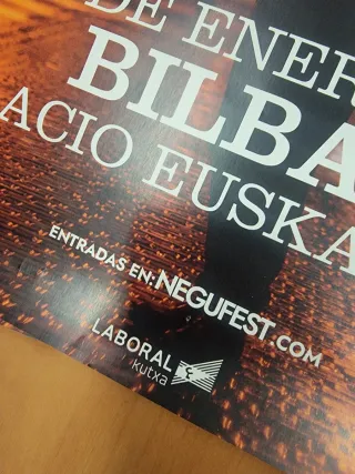 2 Pósters Gira Miguel Ríos Bilbao 2026