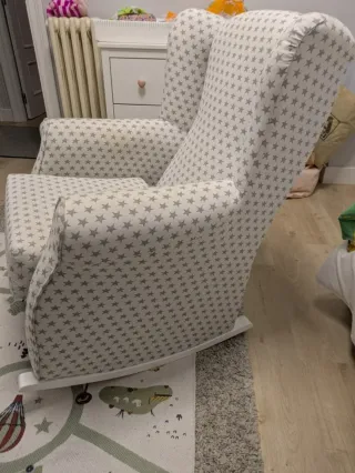 Sillón de lactancia y Mecedora Estrellas