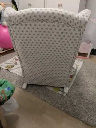 Sillón de lactancia y Mecedora Estrellas