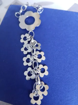 Collana Argento 925 Ciondolo Fiore