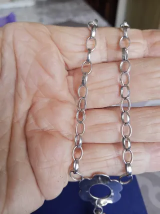 Collana Argento 925 Ciondolo Fiore