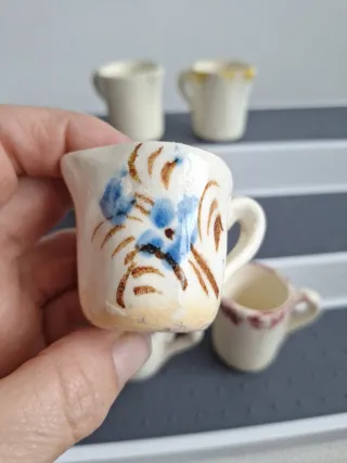 Juguete antiguo jarritas