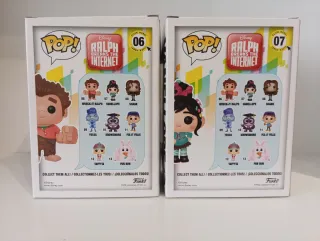 Funko Pop! Ralph Rompe Internet 06 y 07 Disney