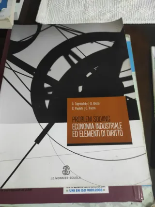 Problem solving. Economia industriale ed elemen...