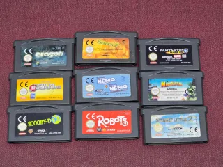 Lote 9 juegos GBA variados