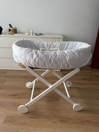 Cuna colecho moisés mimbre