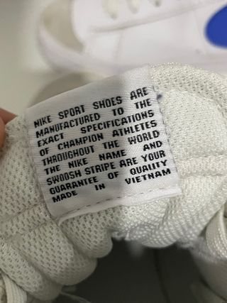 Zapatillas Nike Blazer Blancas Talla 38