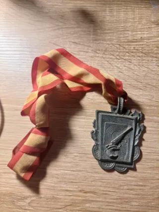 Medaglia Tiro Zaragoza 1979 Vintage