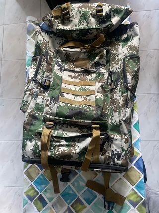 Mochila militar 100L camuflaje