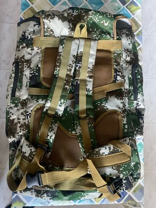Mochila militar 100L camuflaje
