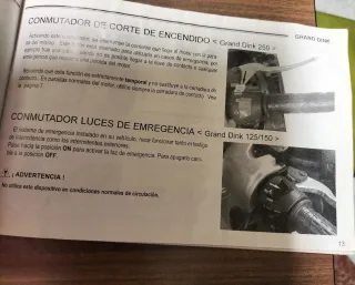 Manual Kymco Grand Dink 125/150/250