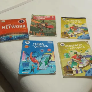 Lote de libros 4 de ESO