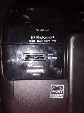 Impresora HP Photosmart Wifi Negra