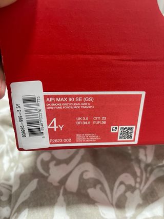 Nike Air Max 90 niño