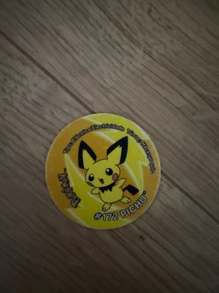 Tazo Pokémon Pichu #172 Eléctrico