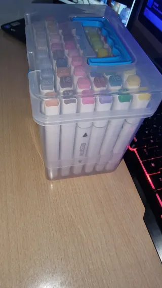 Marcadores de Colores Set Completo Casi Nuevos