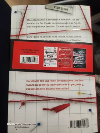 Libro:Asesinato para principiantes.Nuevo a estrena