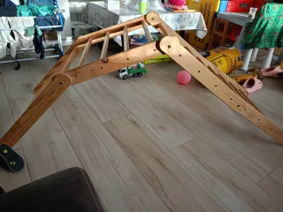 Triángulo Escalada Madera Niños