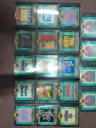 Lote CDs Grandes Éxitos de los 60,precio por todos