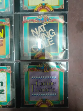 Lote CDs Grandes Éxitos de los 60,precio por todos