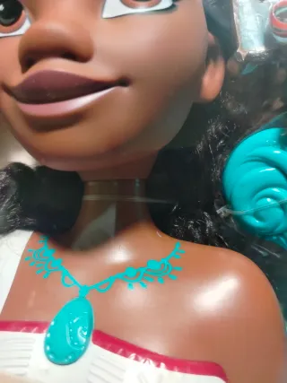 Just Play Princesa Vaiana 2 Busto para Peinar