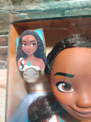 Just Play Princesa Vaiana 2 Busto para Peinar