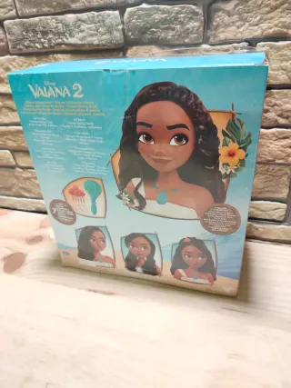 Just Play Princesa Vaiana 2 Busto para Peinar