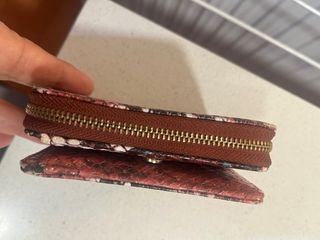 Cartera monedero estampado