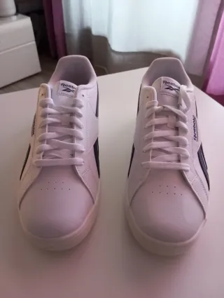 Zapatillas Reebok Hombre Blancas y Azules