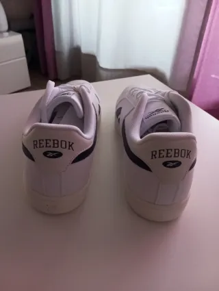 Zapatillas Reebok Hombre Blancas y Azules