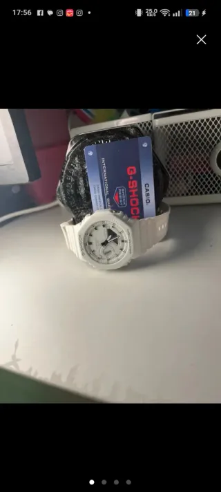 G-Shock Casio Bianco