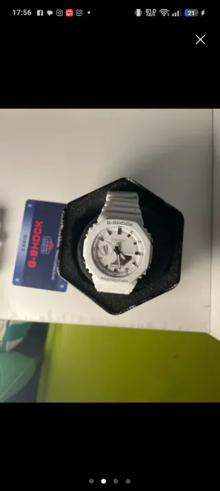 G-Shock Casio Bianco