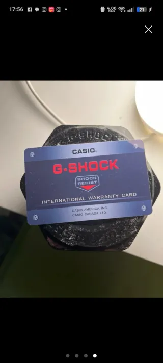 G-Shock Casio Bianco