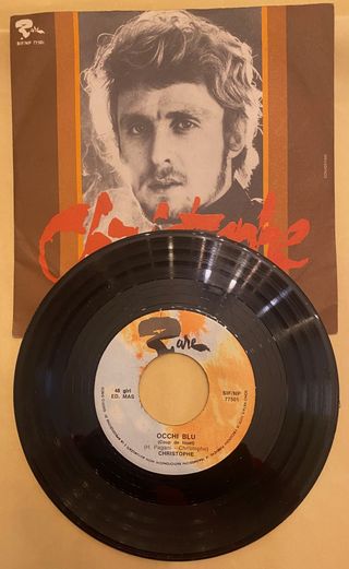 45 giri Christophe - Io prego e pregherò 1967