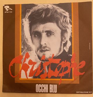 45 giri Christophe - Io prego e pregherò 1967