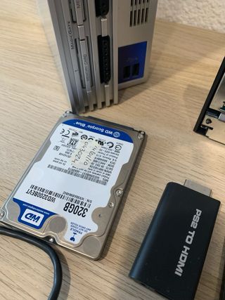 Consola PS2 Fat Plata + Accesorios