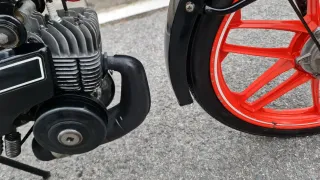 Mobylette Cady Negra y Roja