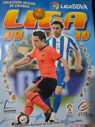 Colección cromos Liga BBVA 2009-2010
